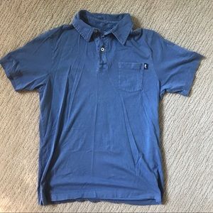 Vineyard Vines blue polo, size L